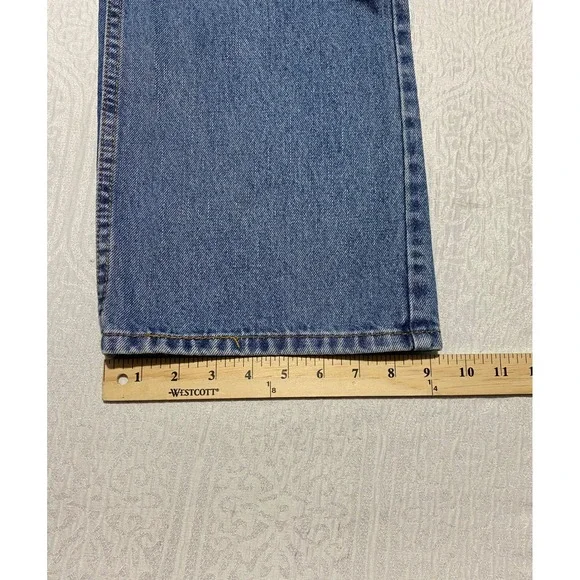 Levi's 505 Straight Fit Jeans Mens Size‎ 38x30 Blue Denim Classic - Picture 6 of 8